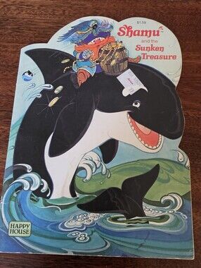 Shamu and the Sunken Treasure by Felice Haus 1983 Sea World